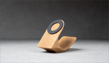 Load image into Gallery viewer, Artisan Crafted Solid Oak Smartphone Stand