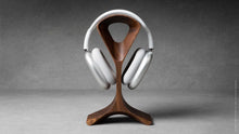 Load image into Gallery viewer, Handcrafted Solid Oak Headphone Stand

